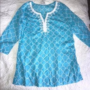 St Johns Bay Top or Swimsuit Coverup